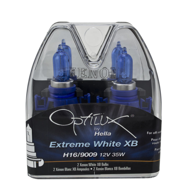 Hella H16/9009 12V 35W Xenon White XB Bulb (Pair) Driving Lights Hella