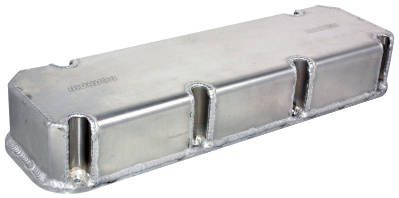 Moroso Ford 429-460 Valve Cover w/Billet Rail - 3.5in - Aluminum - Pair Valve Covers Moroso