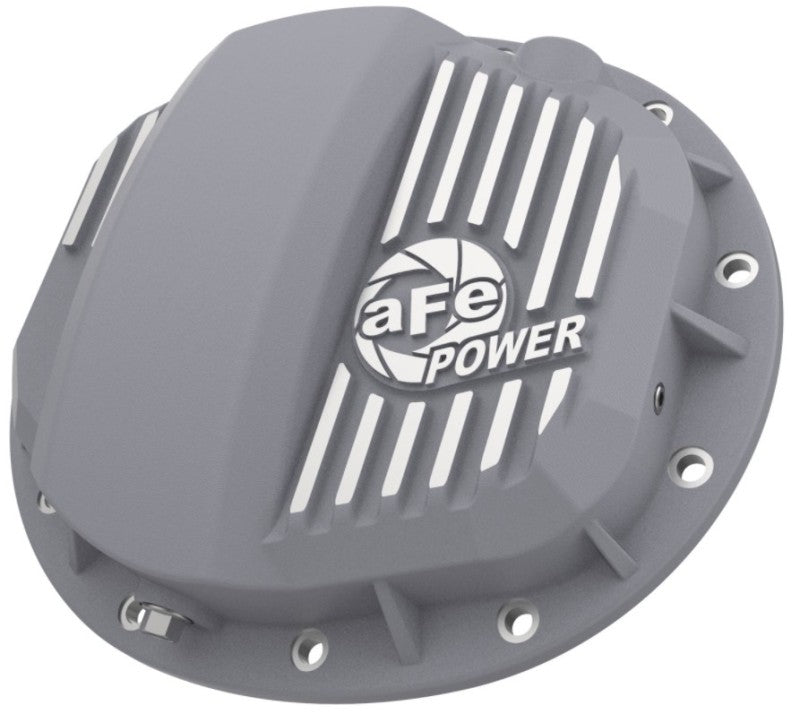 aFe Pro Series GMCH 9.5 Rear Diff Cover Raw w/ Machined Fins 19-20 GM Silverado/Sierra 1500 Diff Covers aFe