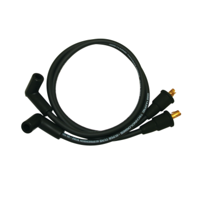 Moroso 58-69 Harley-Davidson XL Suppression Core Wire Set - Black Spark Plug Wire Sets Moroso