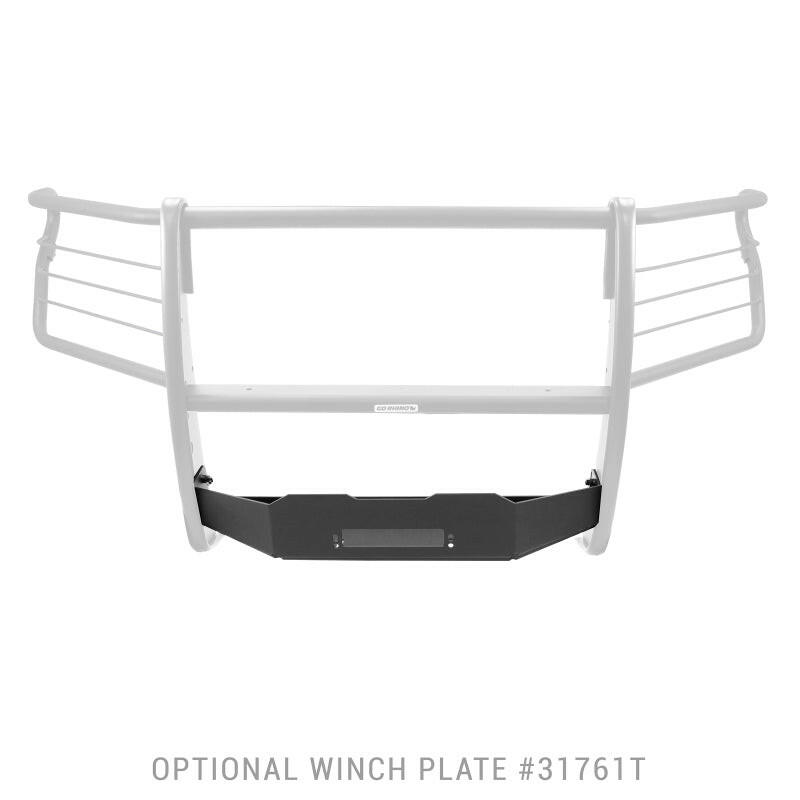 Go Rhino 19-21 Chevrolet Silverado 1500 - 3100 Series StepGuard Winch Tray Kit (Fits 3176T/3176MT) Grille Guards Go Rhino