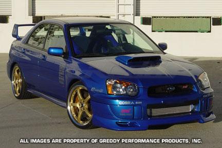 GReddy 04+ WRX & STi Front Lip Spoiler Spoilers GReddy