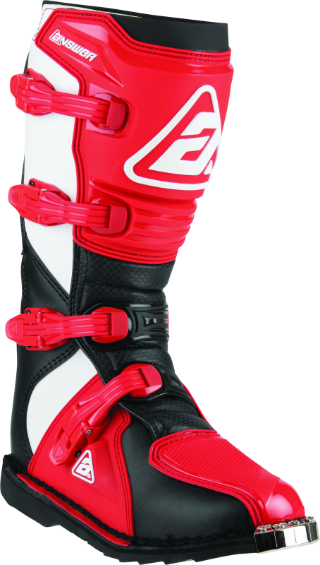 Answer AR1 Boot Black/Red Size - 8 Motorcycle Boots Answer
