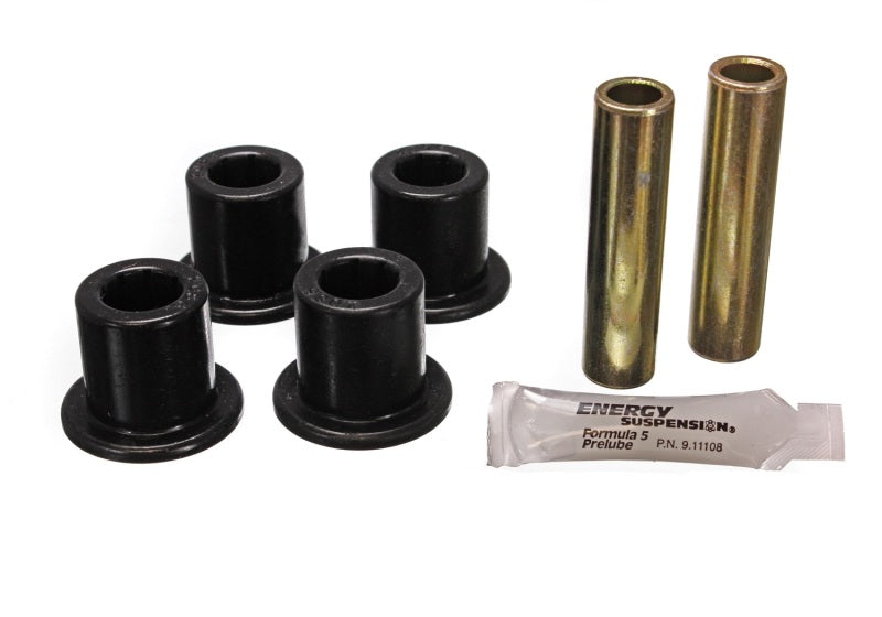 Energy Suspension Jeep Frame Shackle Bushing Set - Black Bushing Kits Energy Suspension