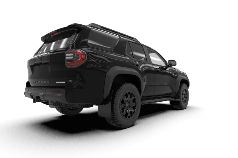 Rally Armor 2025+ Toyota 4Runner Black UR Mud Flap w/ Metallic Black Logo Mud Flaps Rally Armor