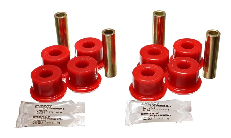 Energy Suspension 04-06 Pontiac GTO Red Rear End Control Arm Bushing Set Bushing Kits Energy Suspension