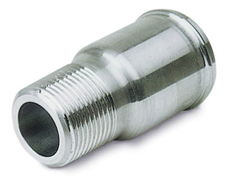 Moroso Electric Water Pump Hose Adapter - 1in NPT to 1-1/2in Hose Fittings Moroso
