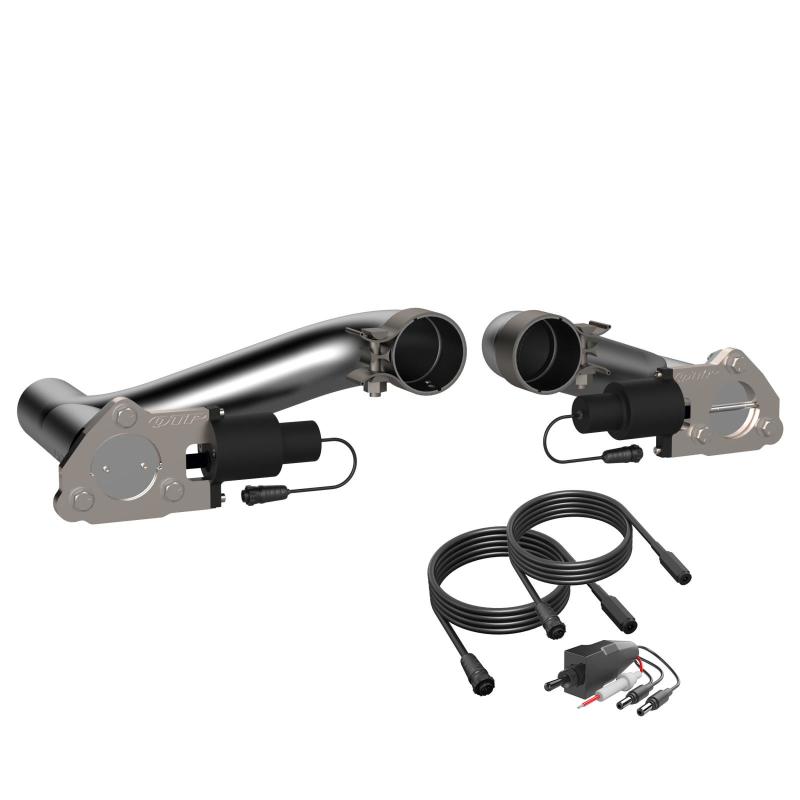 QTP 2010-2015 Chevrolet Camaro SS QTP Aggressor Cutout Pipes Exhaust Cutouts QTP