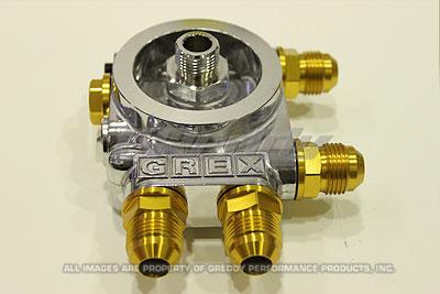 GReddy Universal Type-I O/C Block Assembly 3/4x16UNF Oil Filter Blocks GReddy
