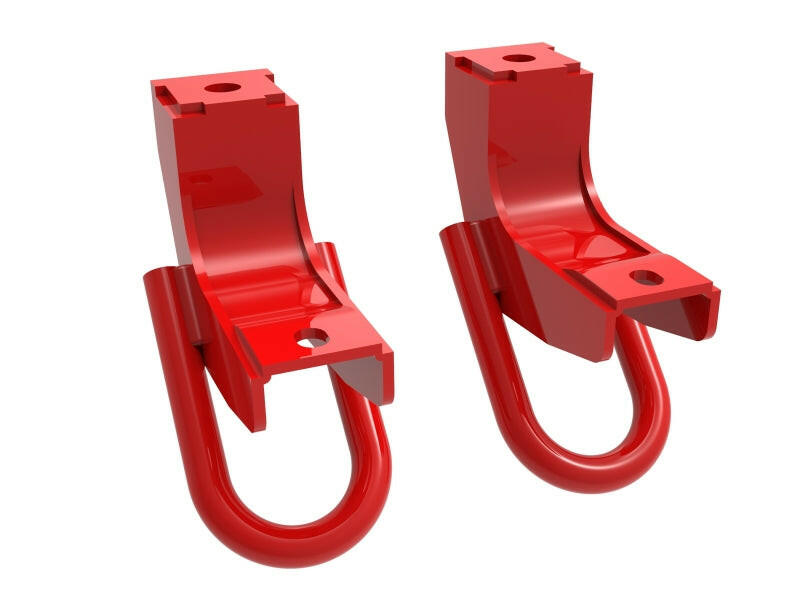 aFe Front Tow Hook Red 2022 Toyota Tundra 3.5L V6 Other Body Components aFe