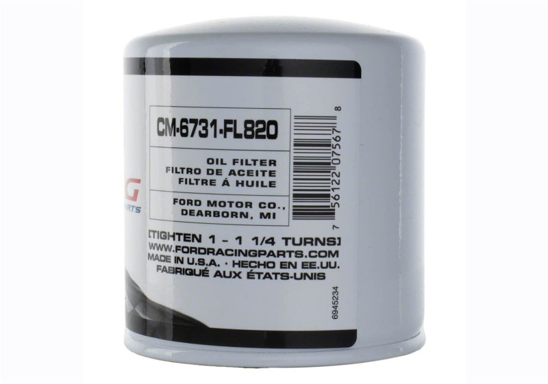 Ford Racing High Performance Oil Filter Oil Filters Ford Racing