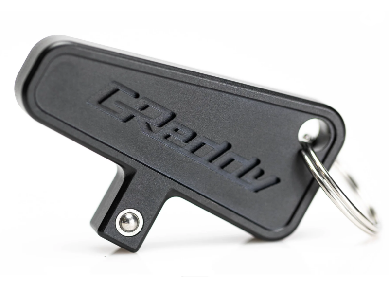 GReddy 3/8in Drive Master Switch Keychain - Black Stickers/Decals/Banners GReddy