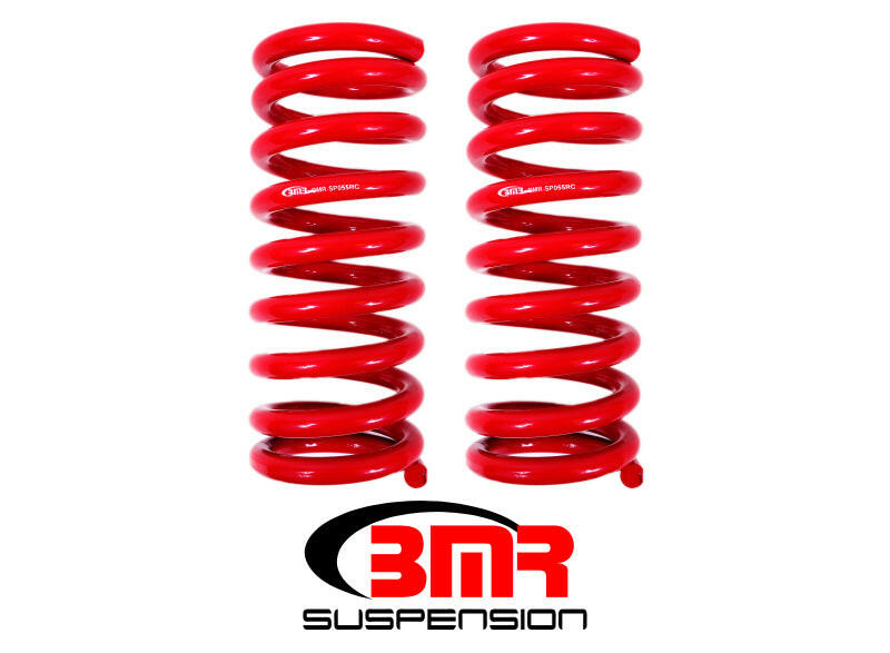 BMR 67-69 1st Gen F-Body Small Block Front Lowering Springs - Red Lowering Springs BMR Suspension