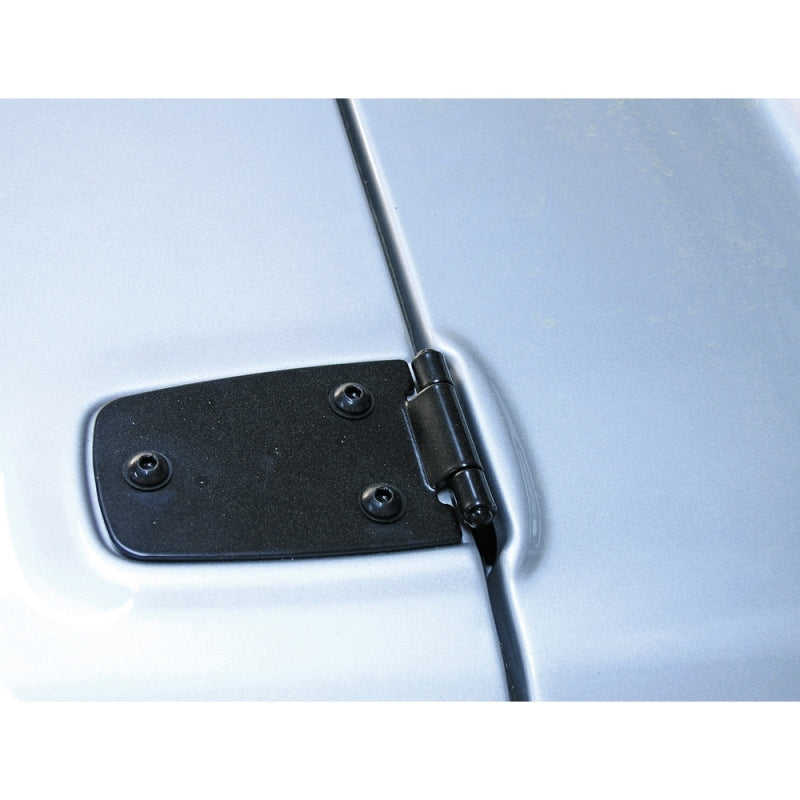 Rugged Ridge 76-95 Jeep CJ / Jeep Wrangler Black Hood Hinges Hood Struts Rugged Ridge