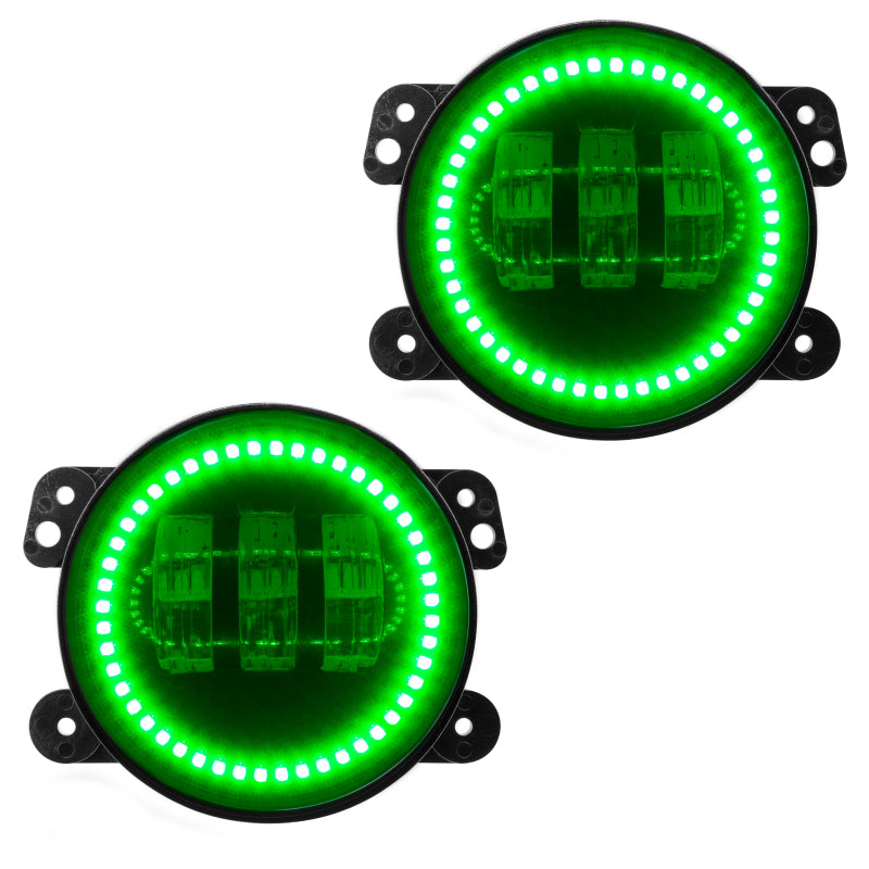 Oracle High Powered LED Fog Lights - Green Fog Lights ORACLE Lighting