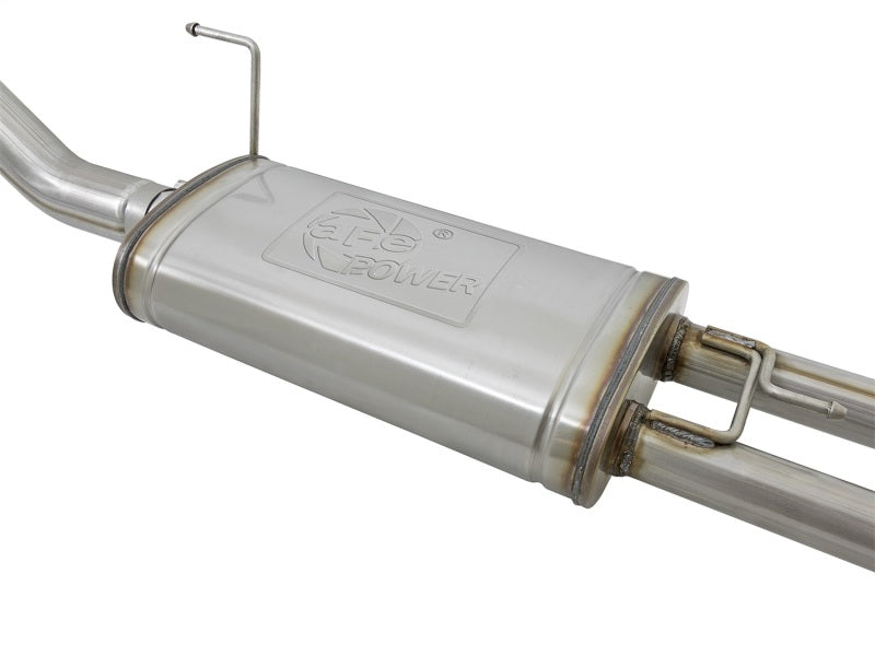 aFe MACH Force-Xp 2-1/2in Cat-Back Exhaust System w/ Polished Tip 16-17 Nissan Titan XD V8 5.6L Catback aFe