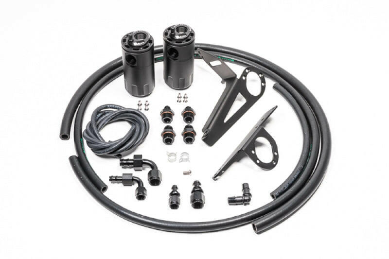 Radium Engineering 00-05 Honda S2000 LH Drive Only Dual Catch Can Kit Fluid Lock Oil Catch Cans Radium Engineering