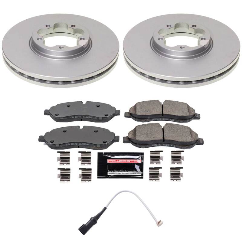 Power Stop 20-21 Ford Transit-150 Front Z23 Coated Brake Kit Brake Kits - Performance D&S PowerStop