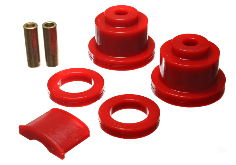 Energy Suspension 04-06 Pontiac GTO Red Rear Sub Frame Bushing Set (Street Performance) Bushing Kits Energy Suspension