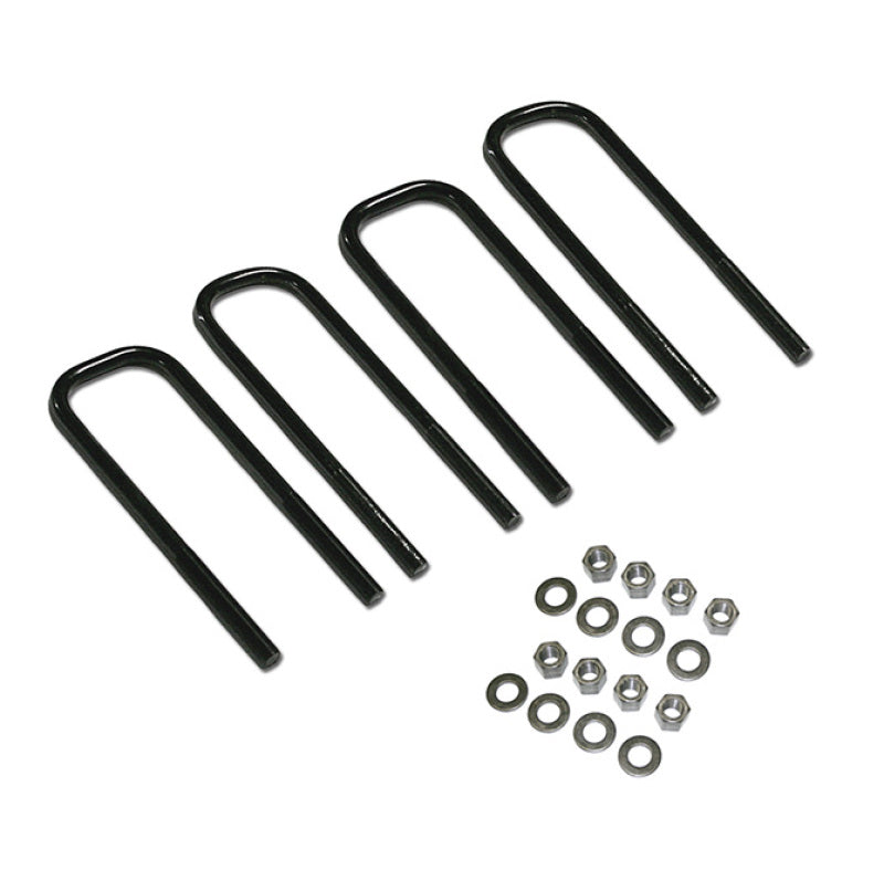 Superlift U-Bolt 4 Pack 9/16x3x105 Large Radius w/ Hardware Bolts Superlift