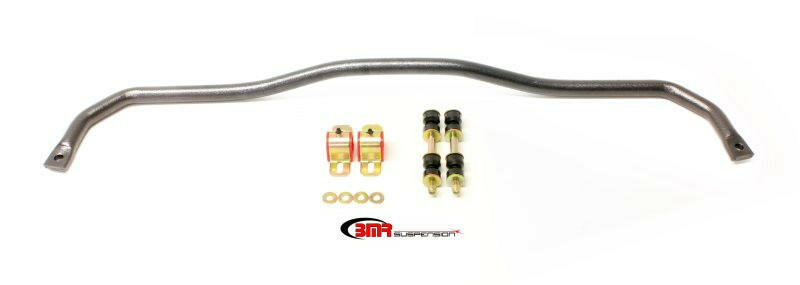 BMR 67-69 1st Gen F-Body Front Hollow 1.25in Sway Bar Kit w/ Bushings - Black Hammertone Sway Bars BMR Suspension