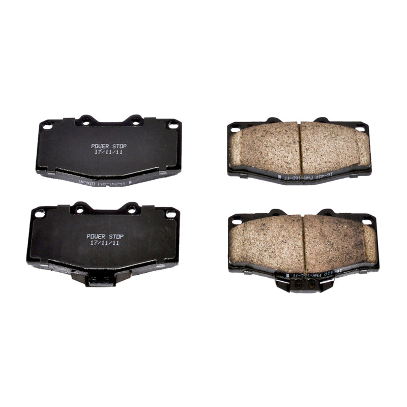 Power Stop 88-91 Toyota 4Runner Front Z16 Evolution Ceramic Brake Pads Brake Pads - OE PowerStop