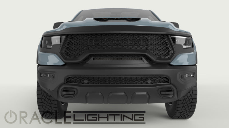 ORACLE Lighting 19-22 RAM Rebel/TRX Front Bumper Flush LED Light Bar System - White Light Strip LED ORACLE Lighting