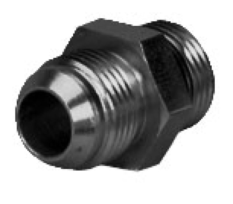Moroso Dry Sump Tank/Pump Scavenge Manifold Fitting -12An to -12An w/O-Ring - Aluminum - Single Fittings Moroso
