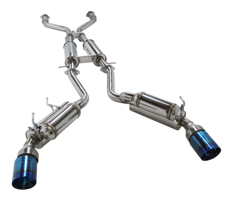 HKS 09-21 Nissan 370z Dual Hi-Power Ti. Tip Catback Exhaust (SUS304 NO COATING) Catback HKS