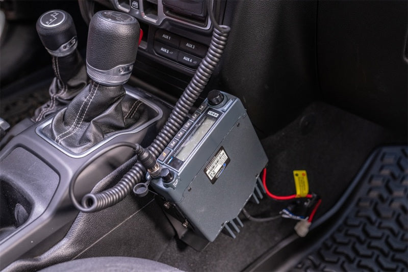 Rugged Ridge 18-22 Jeep Wrangler / Gladiator Race Radio Mount Interior Lighting Rugged Ridge