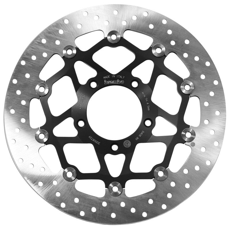 Brembo OE 12-13 Mv Agusta F3 Serie Oro 675cc 320x5mm Brake Disc - Front Floating Brake Rotors - Slotted Brembo OE