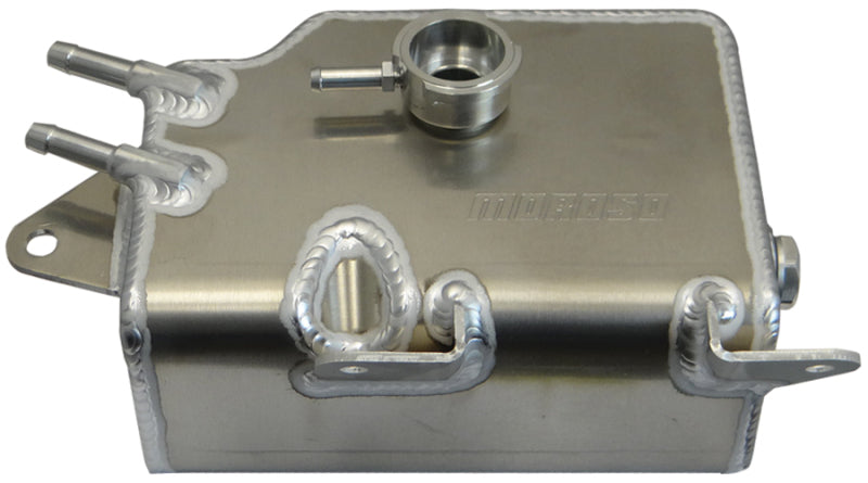 Moroso 06-15 Mazda Miata Coolant Expansion Tank - Direct Bolt-In Replacement Expansion Tanks Moroso