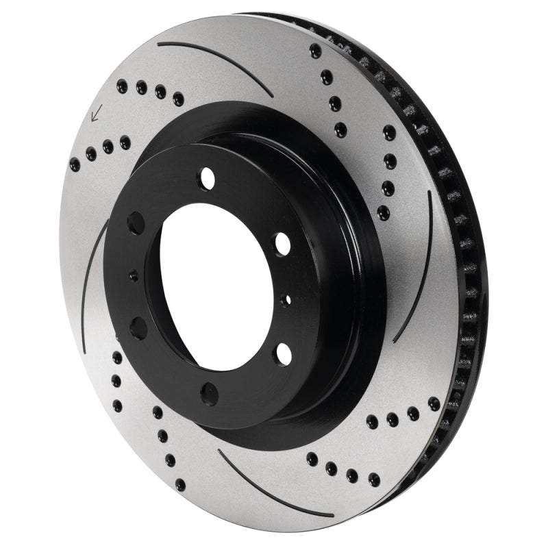 Wilwood ROTOR1338-125DP386-086LNCXXXXR 6X5.500 SRP black Brake Rotors - 2 Piece Wilwood