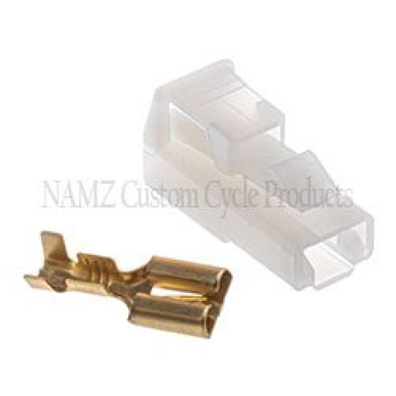 NAMZ 250 Series OEM Starter Solenoid 1-Position Locking Connector & Terminal - 5 Pack (HD 72295-94) Wiring Connectors NAMZ