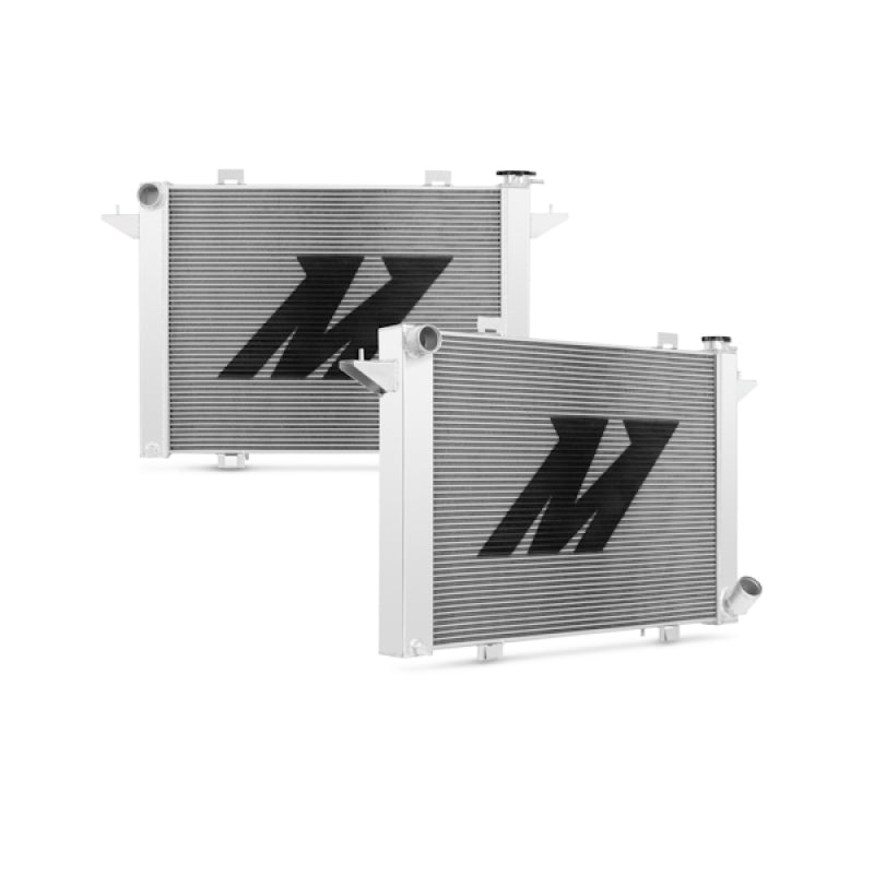 Mishimoto 90-93 Dodge Ram w/ 5.9L Cummins Engine Polished Aluminum Performance Radiator Radiators Mishimoto