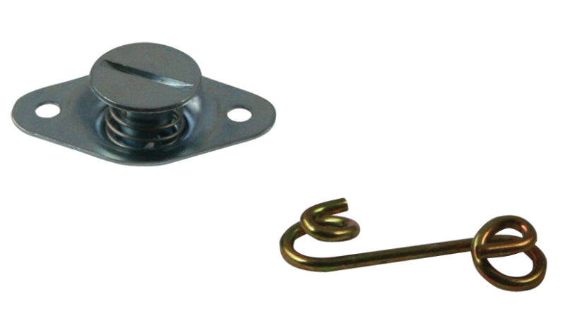 Moroso Quick Fastener - Self Ejecting - 5/16in x .400in - Steel - 10 Pack Fittings Moroso