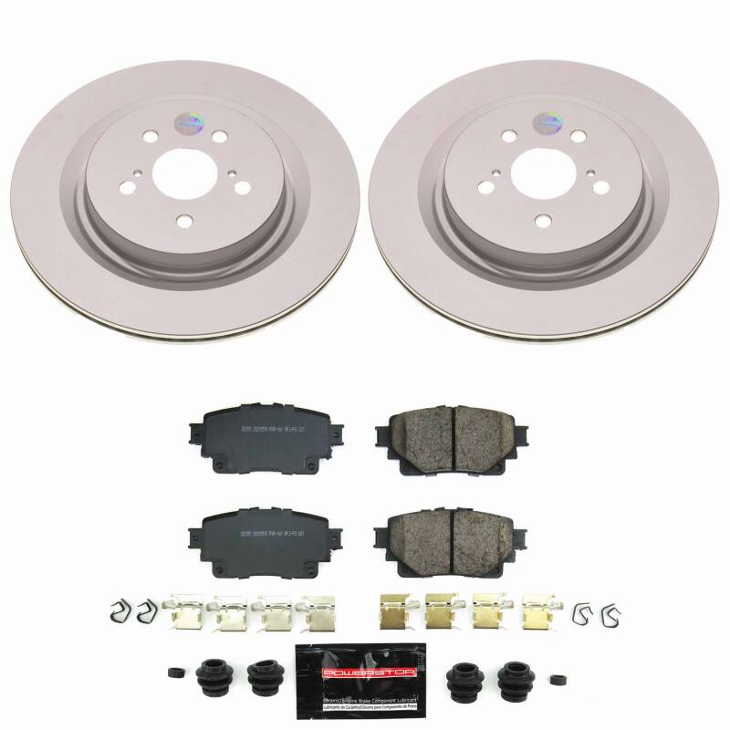 Power Stop 23-25 Lexus RX350 Rear Z23 Coated Brake Kit Brake Kits - Performance D&S PowerStop