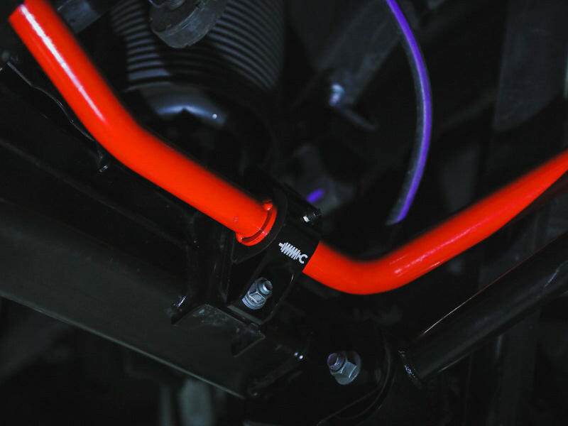 aFe Control 22-24 Toyota Tundra V6-3.5L (tt) Rear Sway Bar - Red Sway Bars aFe