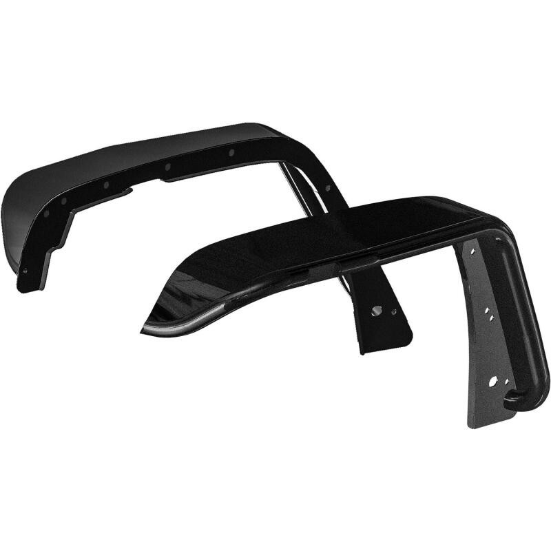 Westin/Snyper 07-17 Jeep Wrangler Tube Fenders - Front - Textured Black Fenders Westin