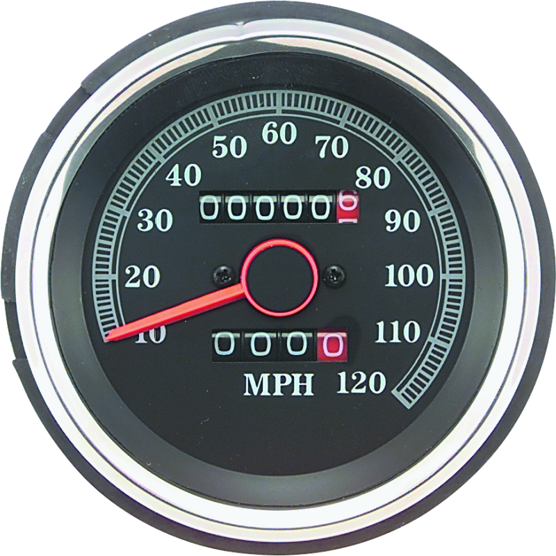 Bikers Choice L84-90XL 85-87 FXRS 87-90 FX Replacement Speedo Blk Face 120 Mph Repl H-D 67037-85A Gauges Bikers Choice