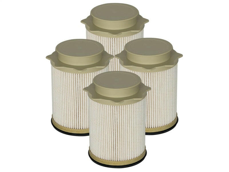 aFe ProGuard D2 Fuel Filter (4 Pack) 10-16 Dodge RAM Diesel Trucks 6.7L (td) Fuel Filters aFe