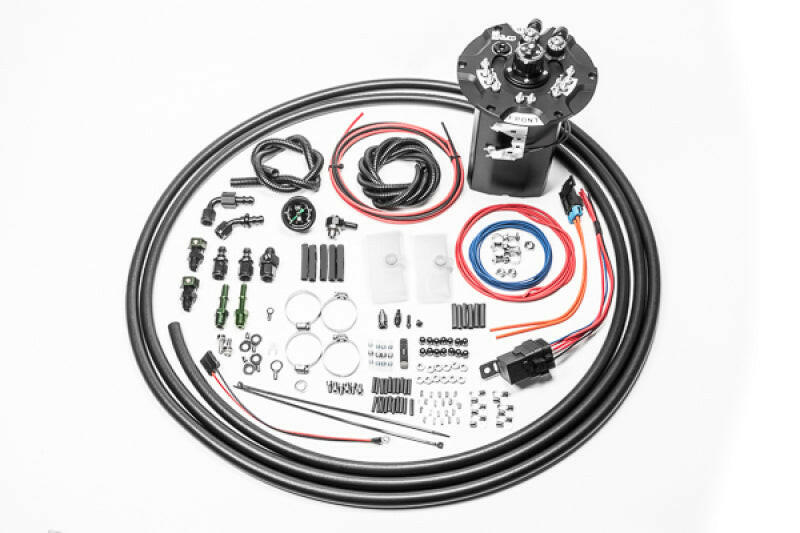 Radium Nissan 350Z/G35/G37/Q50 Fuel Hanger Surge Tank (Pumps Not Included) Walbro GSS342/AEM 50-1200 Fuel Pump Hangers Radium Engineering