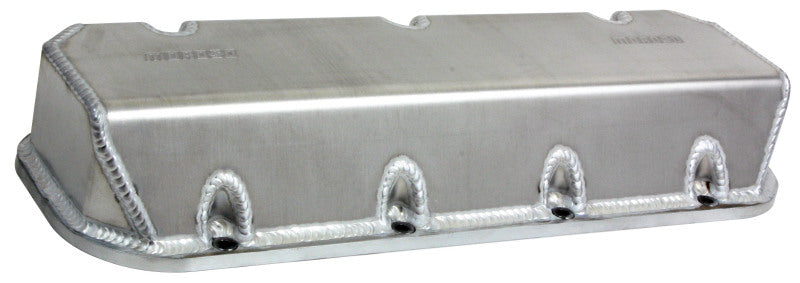 Moroso Chevrolet Big Block Valve Cover w/Billet Rail - Steel Inserts - Aluminum - Pair Valve Covers Moroso