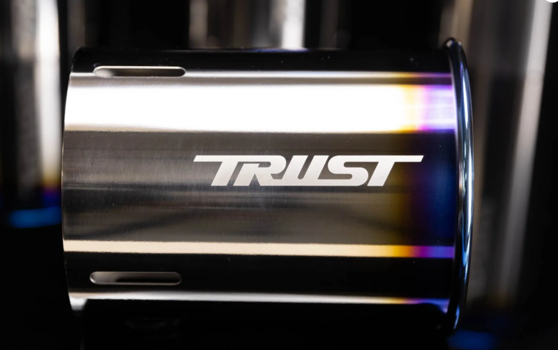 GReddy PE-TR Rolled Tip-Burnt-Ti L 160mm x 115mm Catback GReddy