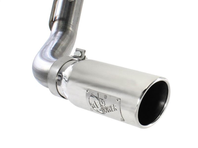 aFe MACHForce XP Exh CB, Stainless steel GM Silverado/Sierra 1500 2014 V*-5.3/6.2L Polished tip Catback aFe