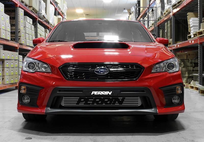 PERRIN 18-21 Subaru WRX/STI License Plate Delete - Black License Plate Relocation Perrin Performance