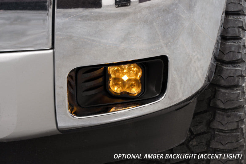 Diode Dynamics SS3 Type CH LED Fog Light Kit Max ABL - Yellow SAE Fog Fog Lights Diode Dynamics