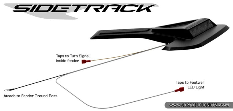 Oracle Sidetrack LED System For Jeep Wrangler JK Light Strip LED ORACLE Lighting