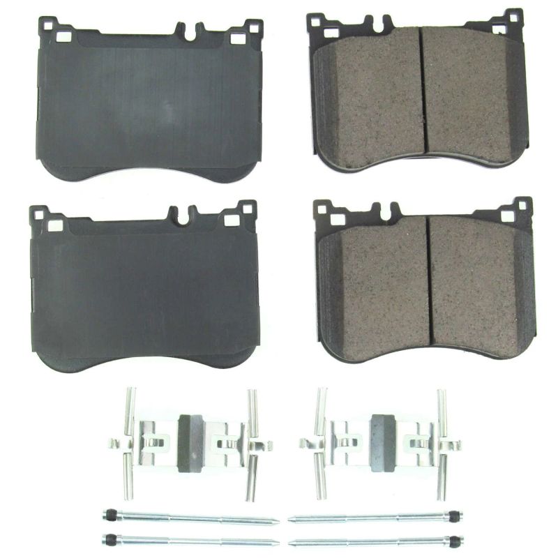 Power Stop 2017 Mercedes-Benz Maybach S550 Front Z17 Evolution Ceramic Brake Pads w/Hardware Brake Pads - OE PowerStop