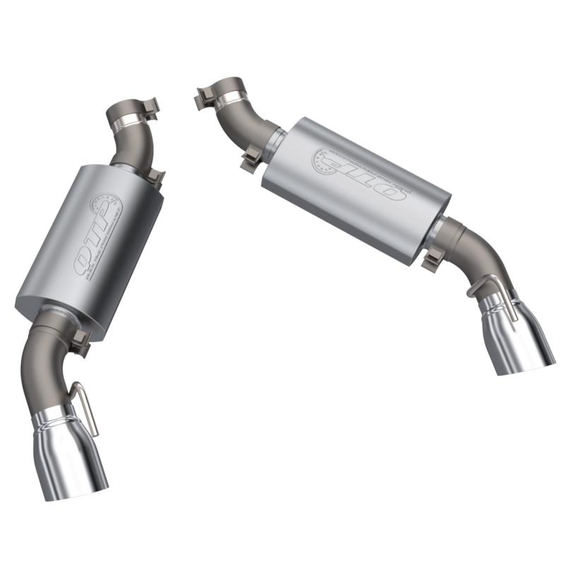 QTP 2016-2024 Chevrolet Camaro SS 6.2L QTP AR3 Dual Tip Axle Back Axle Back QTP